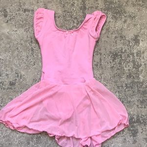 Pink leotard